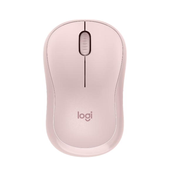 Logitech - M220 SILENT Wireless Optical Ambidextrous Mouse - Wireless - Rose